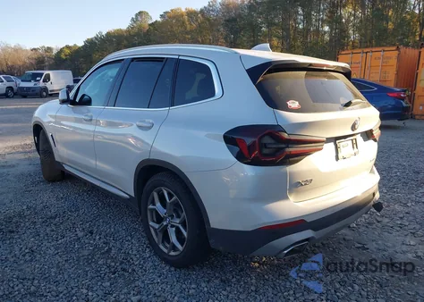 2022 BMW X3 Sdrive30I from USA, damaged, VIN 5UX43DP02N9L39575